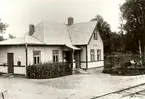 Björkdals järnvägsstation år 1927.
Ur Bergströms samling.