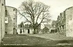 Gamla hovgården i Borgholms slottsruin.