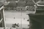 Stortorget sett från Domkyrkan, 1940-tal.