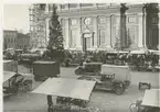 Stortorget omkring 1929-30 med bland annat en av stadens första bussar på linjen Johannnesborg-Ängö.