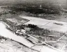 Flygfoto över gården med omnejd.