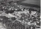 Flygfoto över Hultsfred.
