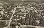 Flygfoto över Borgholm.