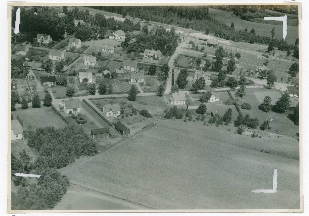 Flygfoto över Gårdveda.