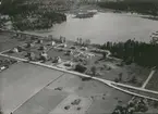 Flygfoto över Björkedal i Fagerhult.