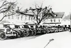 Taxi på Larmtorget år 1928.