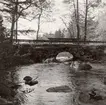 Eventuellt kvarnbron över Hjortens utlopp vid Strömsfors.