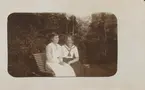 Varvet 1918.
Elsa-Mia Magnusson och Hilma Jonsson.