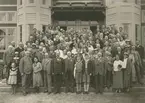 Landsfiskalsmöte 1933 i Karlskrona. Foto taget på Ronneby Brunn.