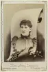 Miss Anny Lindquist. Photographic Studio. 330 East Division Street, Chicago.