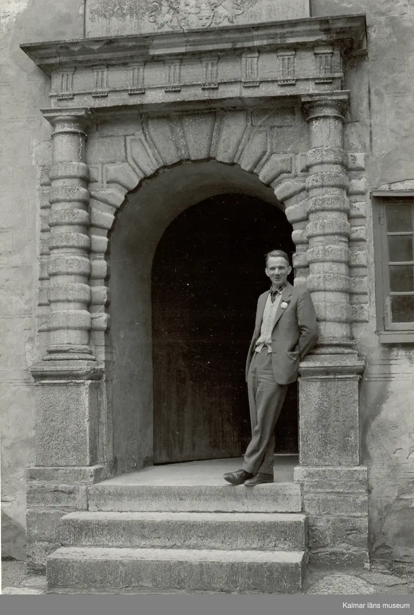 1:ste museivaktmästare Erni Höglund.

Foto: Nils Lagergren