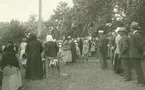 Midsommar i Falkenbergsparken.