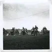 Speedwaytävlingen Kalmarscramblen 1948. Nr 27: Mårtensson.