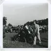 Speedwaytävling, den så kallade Kalmarscramblen, på Hagbynäs, 1948.