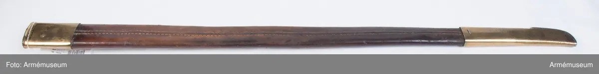 Har använts av ryttare Nr 2 i Majorens kompani vid Livregementets kyrassiärkår.