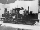 Ånglokomotiv.