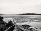 AB Stjärnfors-Ställdalen. Skråets ångsåg, utsikt mot Ljusnaren, 1903.
