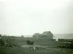 Sjöbodar vid havet i Torp på Öland.