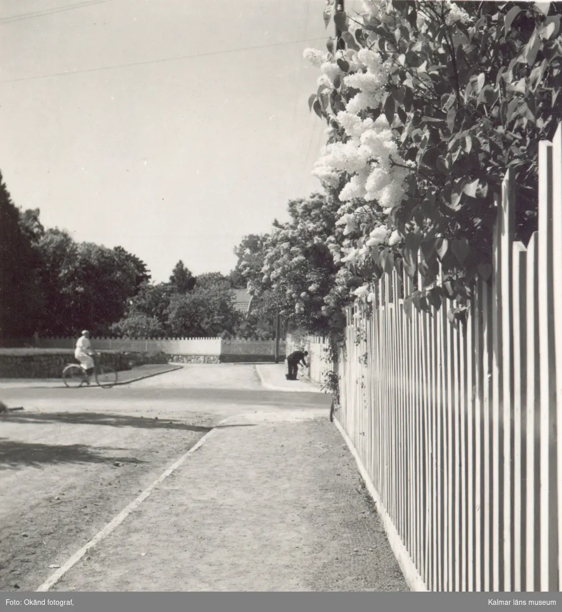 Trottoaren vid korsningen Söderportsgatan och Skansgatan i Gamla staden.