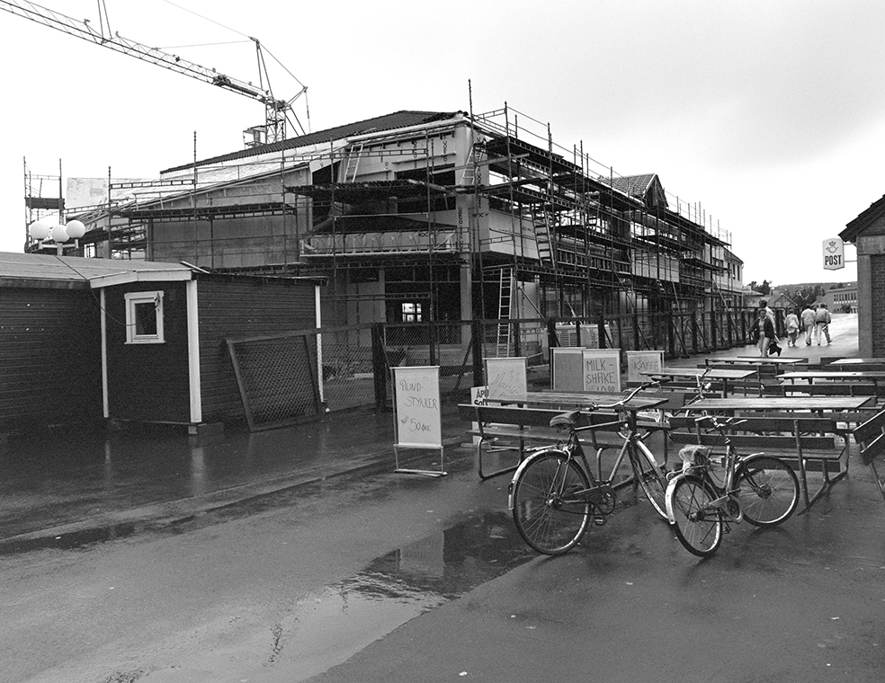 Brumunddal sentrum, Sparebanken Hedmark, nybygg, gågata,