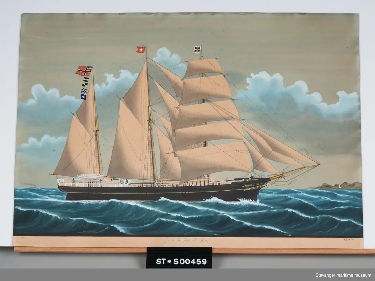 JONAS LIE skonnertskip