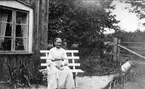 Brevik, Skallhult. Hedda Lilja född 10/10 1854, fotot taget omkr 1925. Hedda Lilja var även 