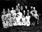 Undenäs Valtrets folkskola, lärare G A Lindberg, år 1929 eller 1930.