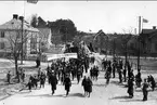 1:a majdemonstration i Karlsborg år 1933