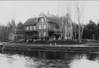 Karlsborg, Rödesund Kanalhotellet. Byggt år 1884 -85. Neg. finns. Förstoring 42 x 55 cm.