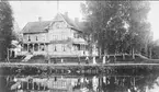 Karlsborg. Rödesund, Kanalhotellet. Foto taget omkr år 1900. Neg finns.