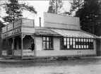 Karlsborg. Exteriör, Alfred Sjöbergs fotoateljé. Neg finns.