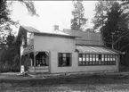 Karlsborg. Exteriör, Alfred Sjöbergs fotoateljé. Neg finns.