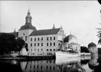 Slottet i Vadstena. Finns endast glasneg. Foto: Alfred Sjöberg.