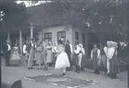 Framförande på Skansen 1929 av dramatiserad version av Selma Lagerlöfs 