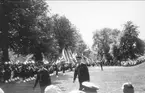 Karlsborg, jubileumsåret 1969. Prinsessan Christina på besök.