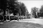 Karlsborg, jubileumsåret 1969. Prinsessan Christina på besök.