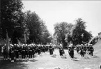 Karlsborg, jubileumsåret 1969. Prinsessan Christina på besök.