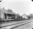 Finnerödja station 1890-talet.

Dagmar Eriksén drev fotofirma i Skövde (Södra Långgatan 12), Söderköping, Norrköping (Drottninggatan 36), Katrineholm och Stockholm (Drottninggatan 55). Dotter till fotograferna Annie och P. A. Eriksén. Deras övriga barn Harald, Hilda, Söborg och Anton var också fotografer.