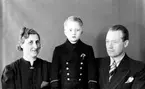 Familjen Lindholm.
1. Holger Lindholm
2. Hanny Lindholm
3. Rolf Lindholm