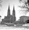 Skara. 
Domkyrkan, exteriör.