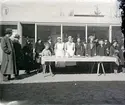 Kvänums marknad 1930-talet.
Bl.a. Marianne Winroth, Elsa Larsson och Inga-Lena Magnusson.