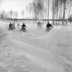 Motorcross på Dala-banan, Lundsbrunn, 20/2 1955.