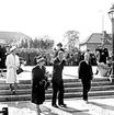 Skara. Kungabesök på museet 23/5 1963 vid 100-årsjub.