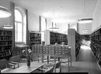 Skara. Biblioteket, interiörer 1964.