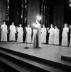 Lucia med tärnor. 1959?