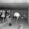 Skara. Bowling i Idrottshallen 1962.