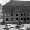 Skara. Marumsgatan. Zettervallska huset, bild tagen vid uppmätning före rivning 1962.