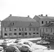 Skara. Marumsgatan. Zettervallska huset, bild tagen vid uppmätning före rivning 1962.