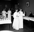 Skara köpmannaförenings ungdomsavdelnings Luciafest 1950.