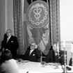 Skara Köpmannaförenings 50-årsjubileum 20/9 1958.
Karl Granqvist och Fritz Bergsten